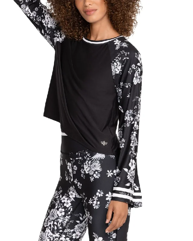 Johnny Was Bee Active Kimono Sleeve Swing T-Shirt