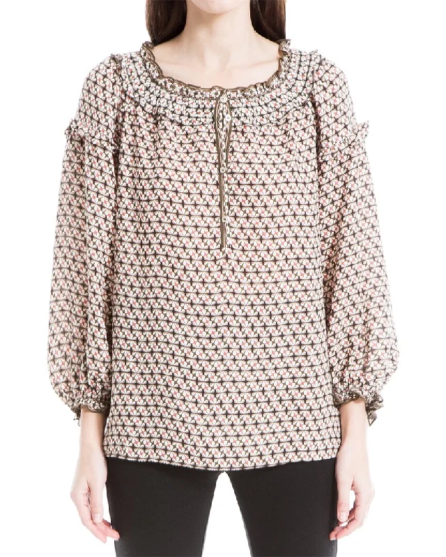 Max Studio 3/4-Sleeve Blouse