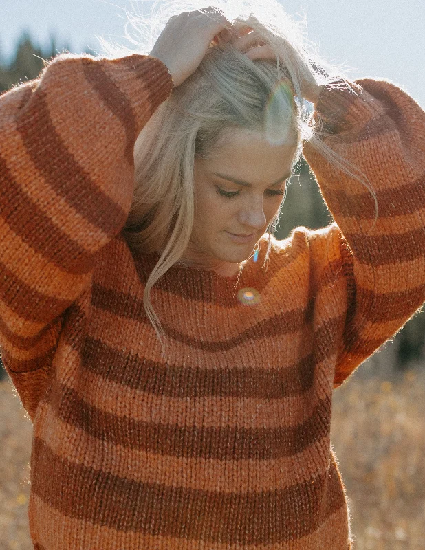 The Autumn Spice Chunky Knit Sweater