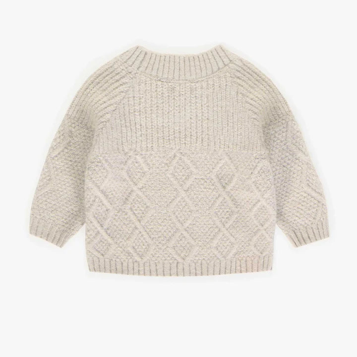 The Finn Knitted Sweater - Cream - BABY