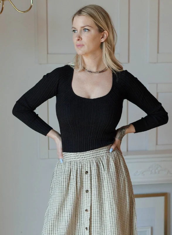 The Ginda Knitted Pullover by InWear - Black