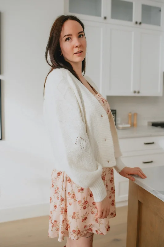 The Tulip Rib Knit Cardigan