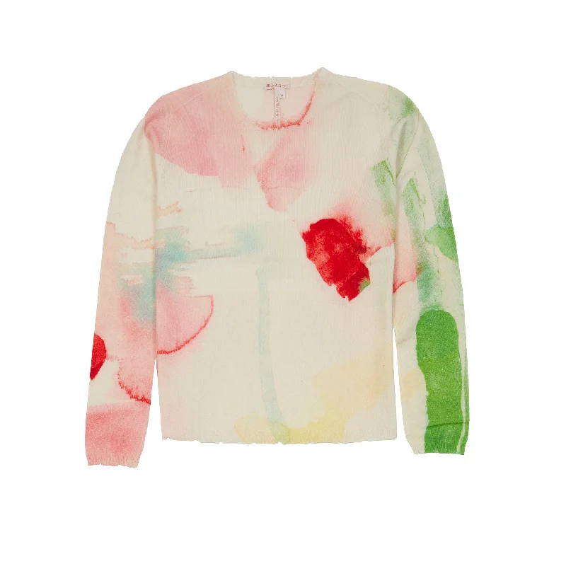 Manuelle Guibal Carré Art Cashmere Pullover