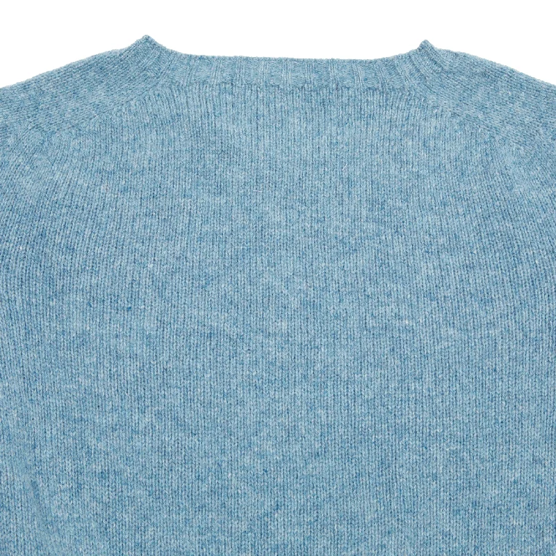 Harley Women's Lambswool Jumper in Oribe Green