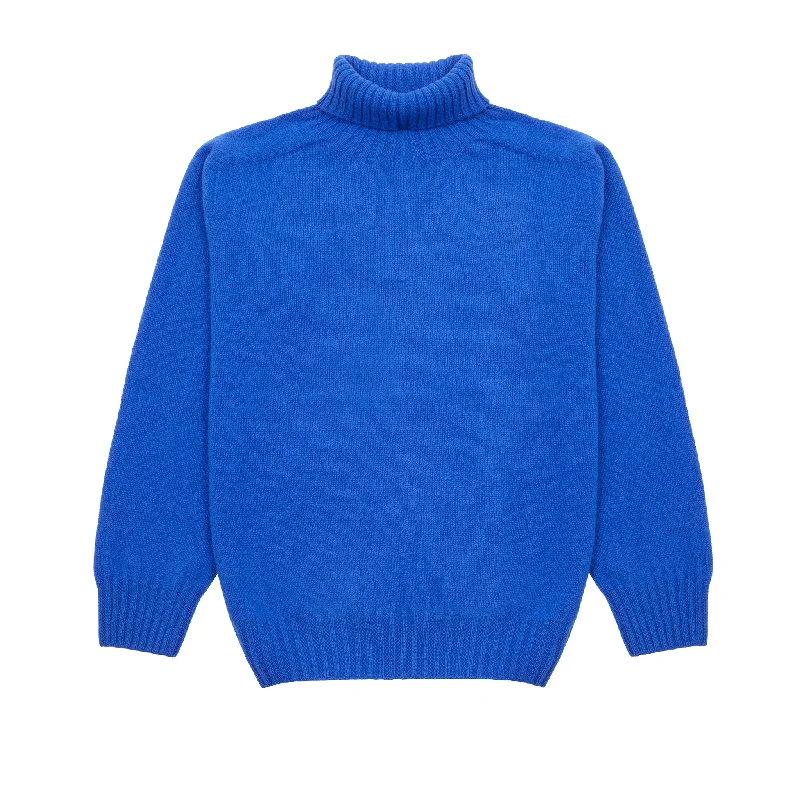 Harley Women's Lambswool Rollneck Jumper in Klein