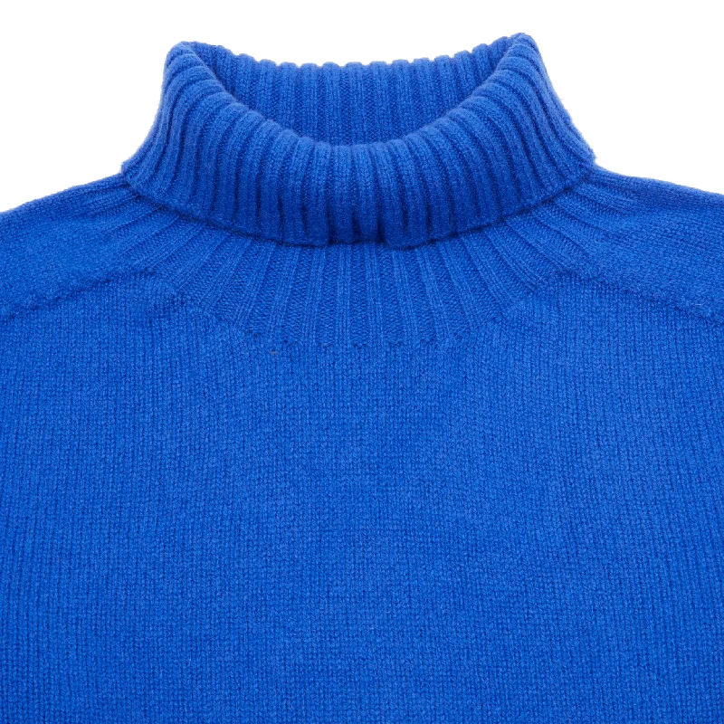 Harley Women's Lambswool Rollneck Jumper in Klein