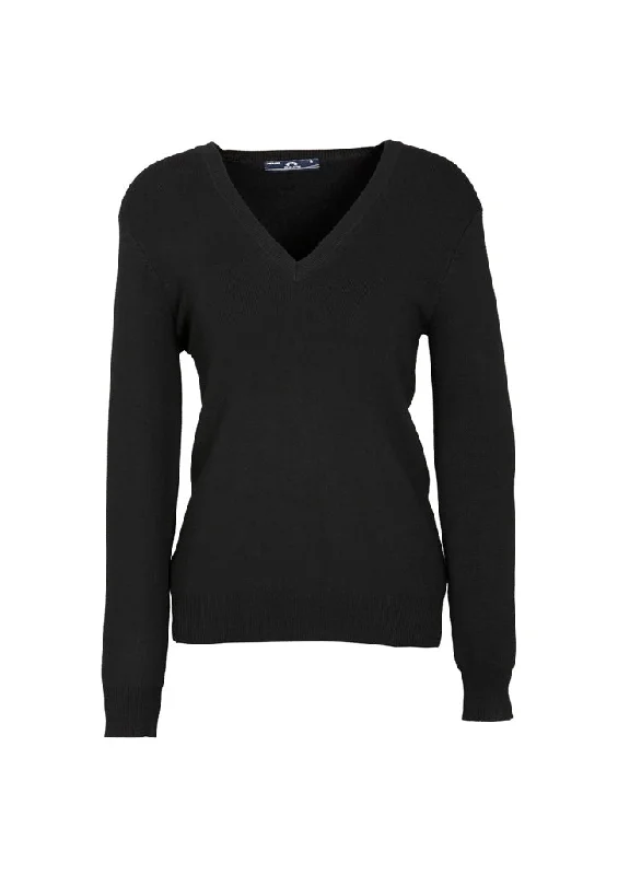 Ladies V-Neck Pullover