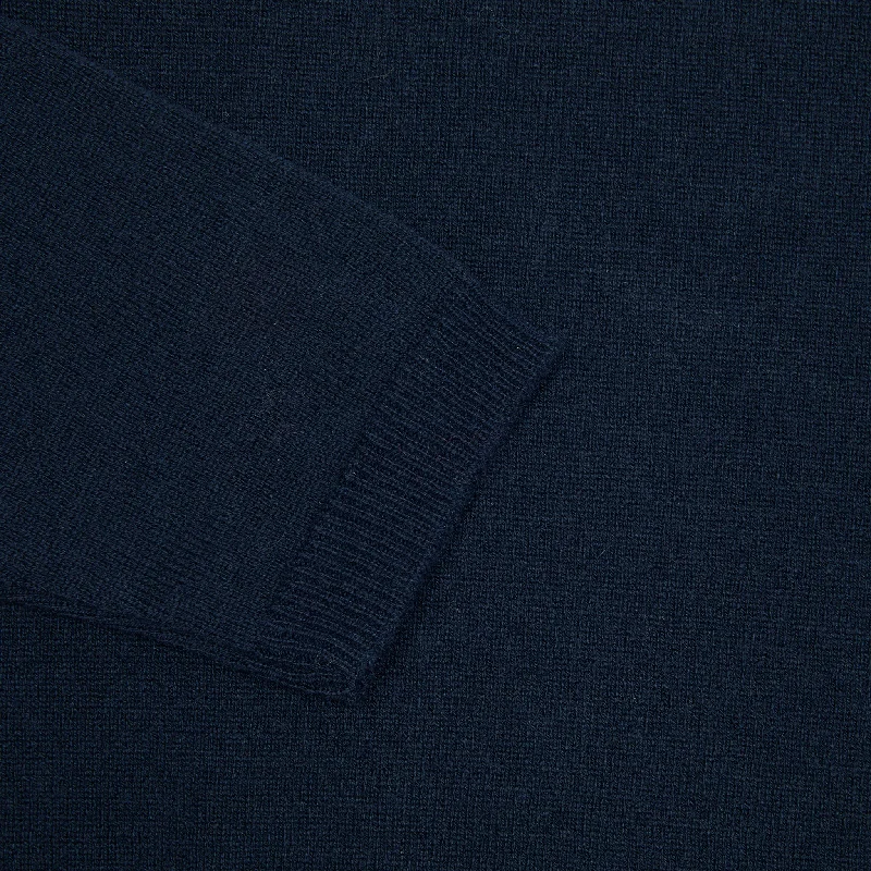 Manuelle Guibal Ashic Cashmere Sweater in Indigo Night