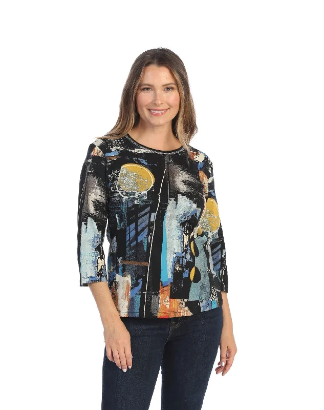 Denali Printed Cotton Top