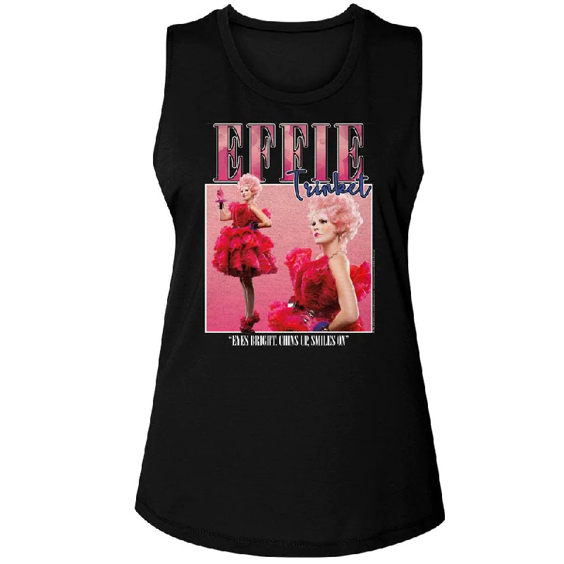 Hunger Games Effie Trinket Square Womens Tank