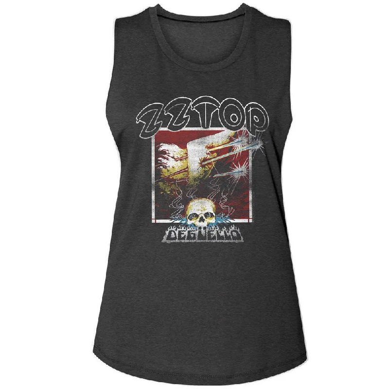 ZZ Top Deguello Cover Womens Tank