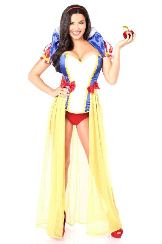 Lavish 4 PC Snow Princess Costume