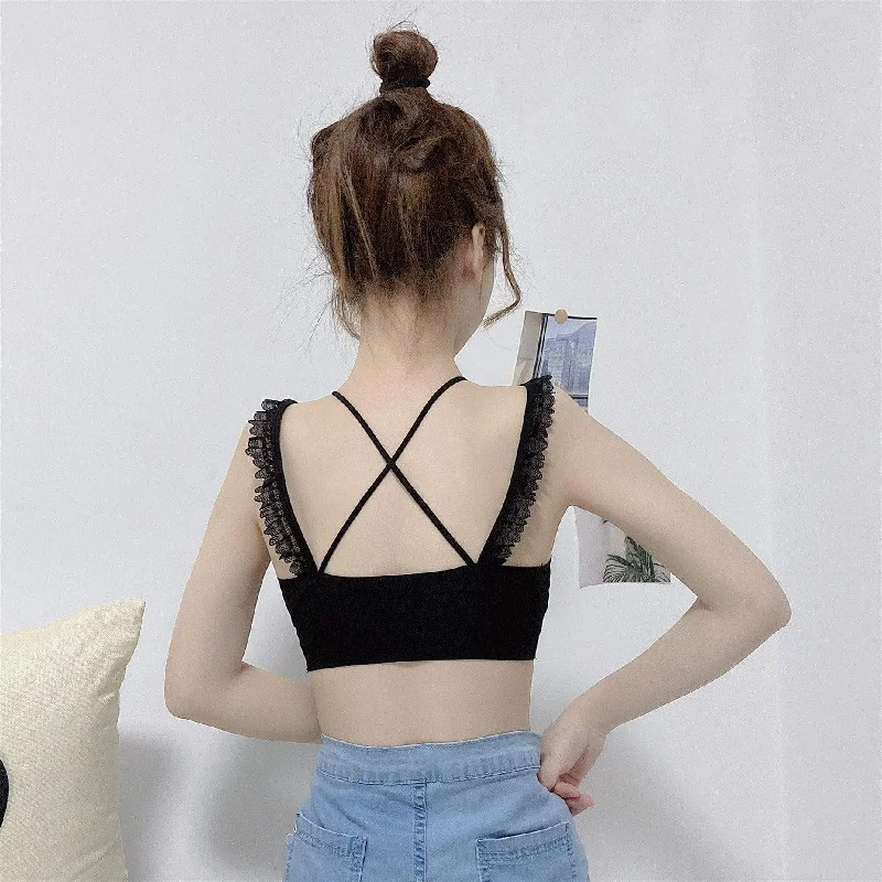 Women's Cross Strap Crop Top