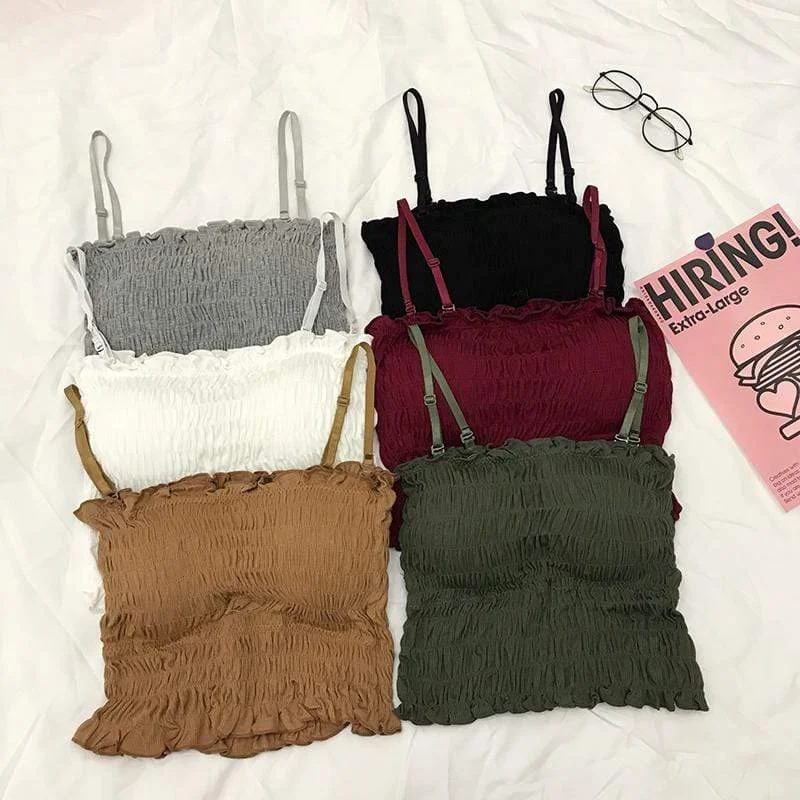 Women's Spaghetti Strap Crop Top