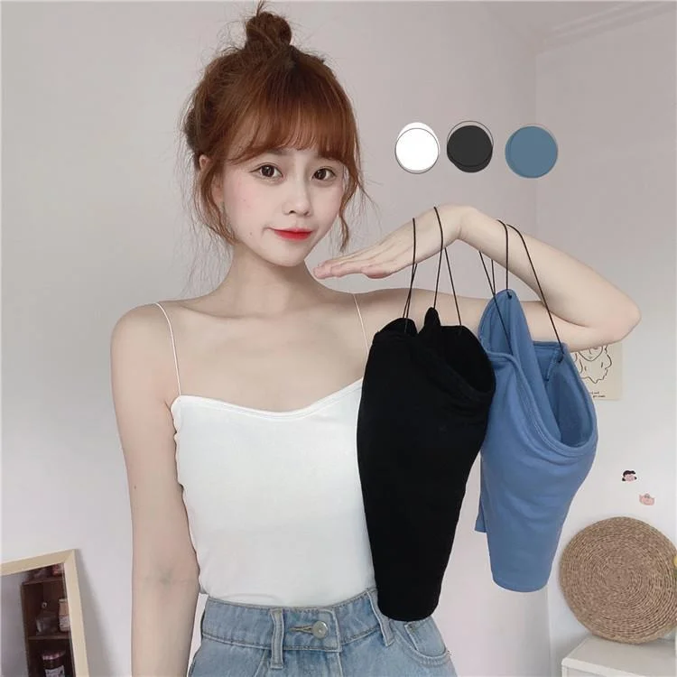 Women's Spaghetti Strap Crop Top