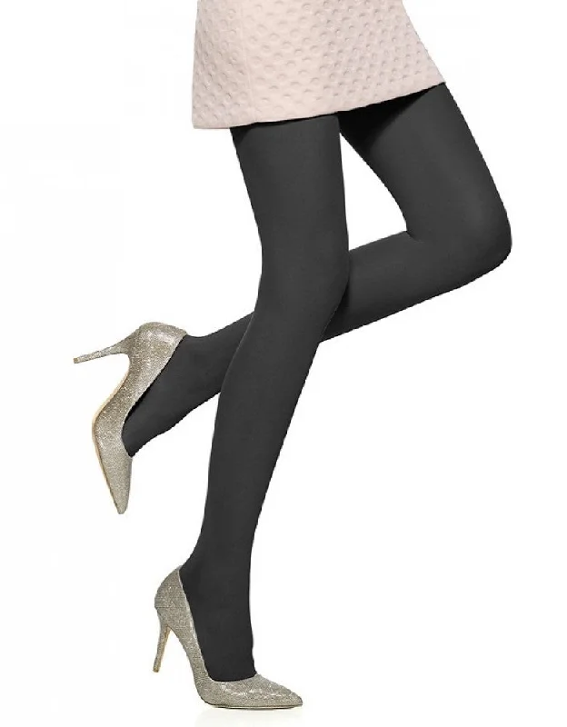 HUE Supersoft Semi Sheer Control Top Tights U11231